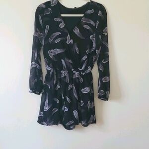 Express short long sleeve romper